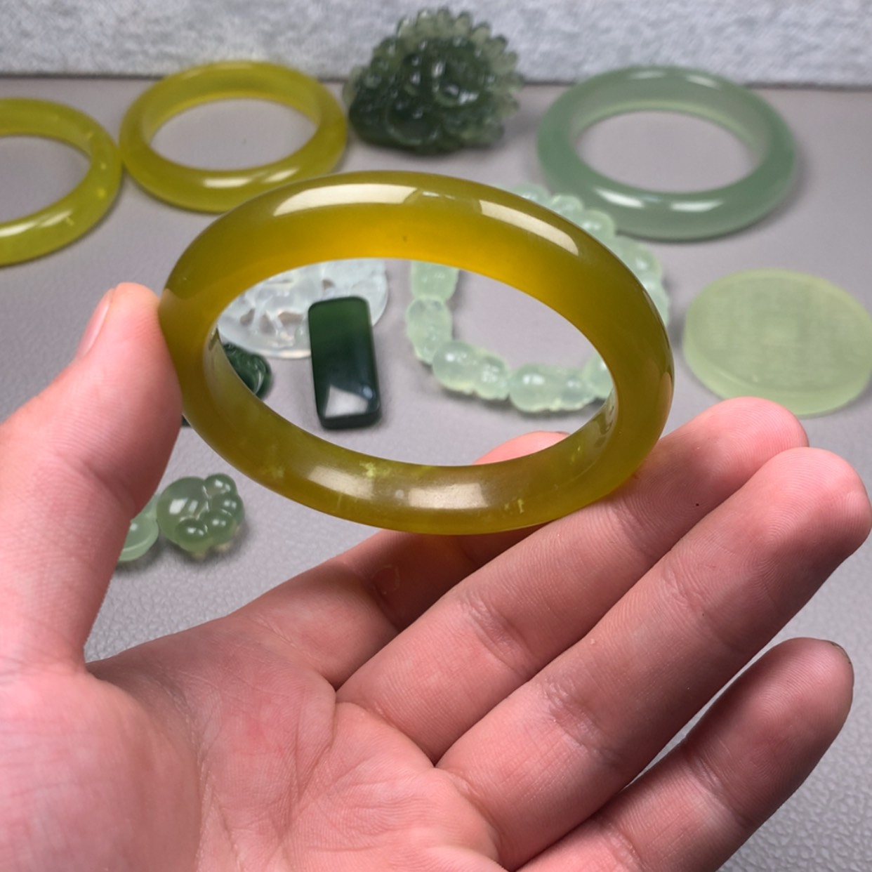 【闪购商品】蛇纹石玉未镶嵌岫玉57