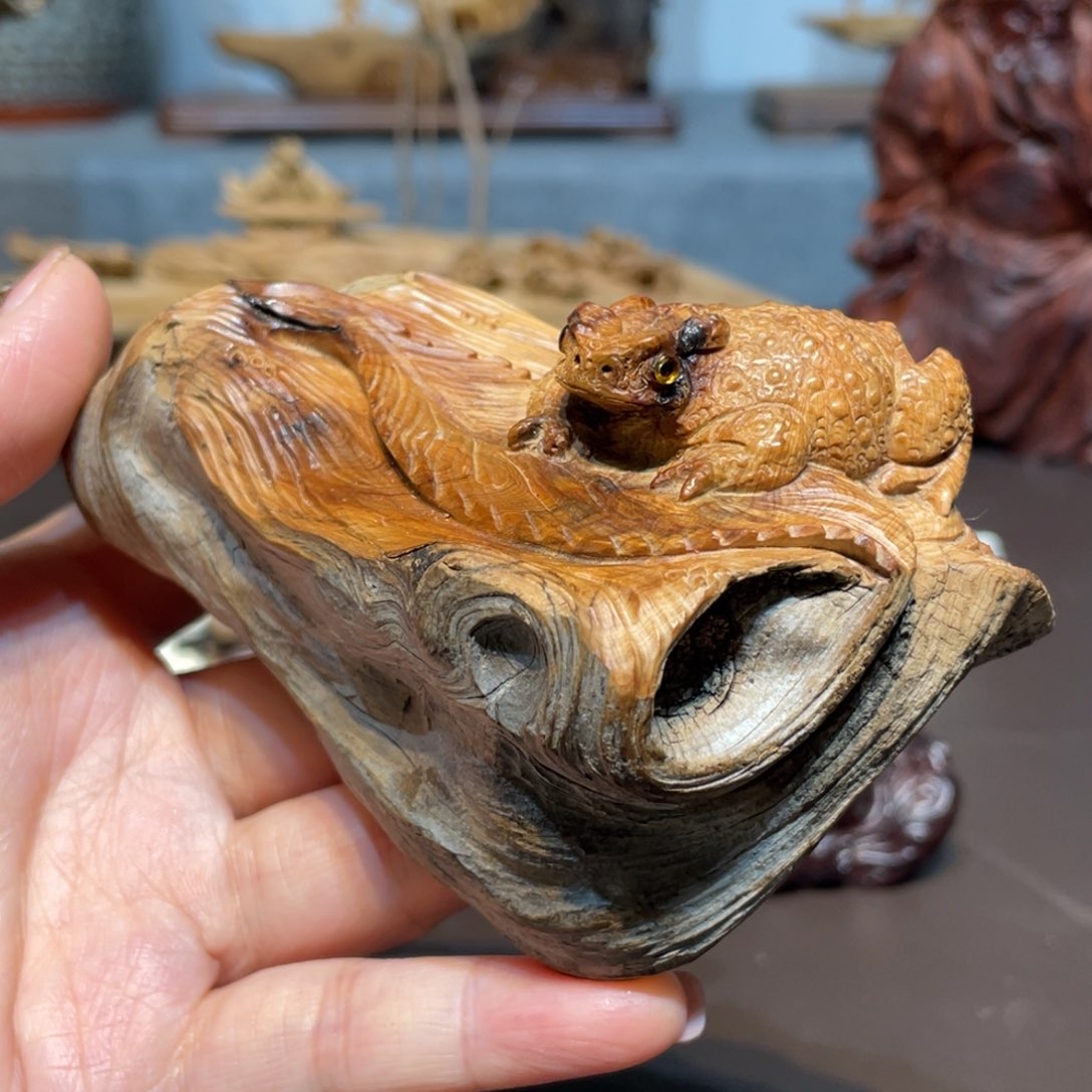 柏木（崖柏）工艺品摆件