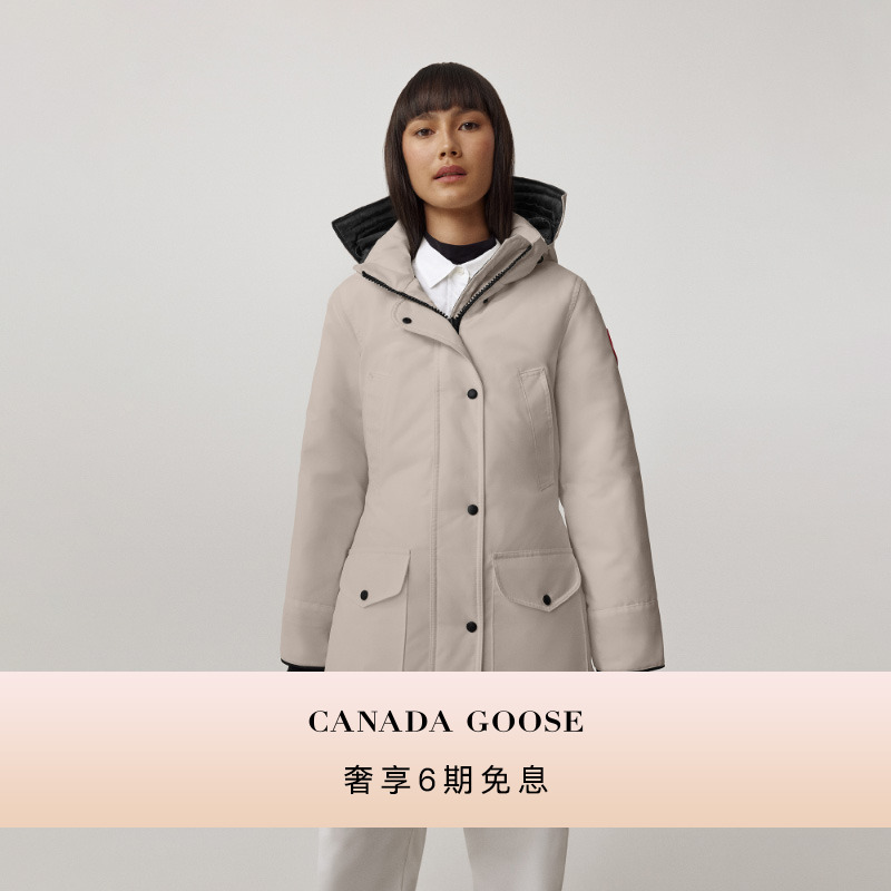 CANADA GOOSE加拿大鹅 Trillium女士派克大衣经典升级羽绒服6660W