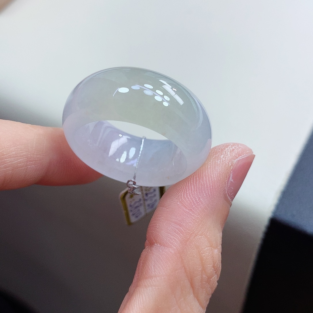 未镶嵌戒指翡翠23-24号