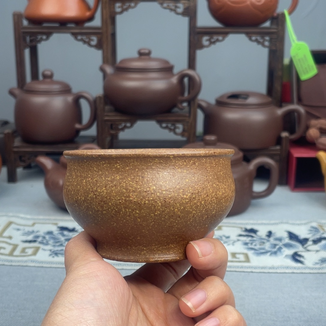 茶杯紫砂桃花杯 150