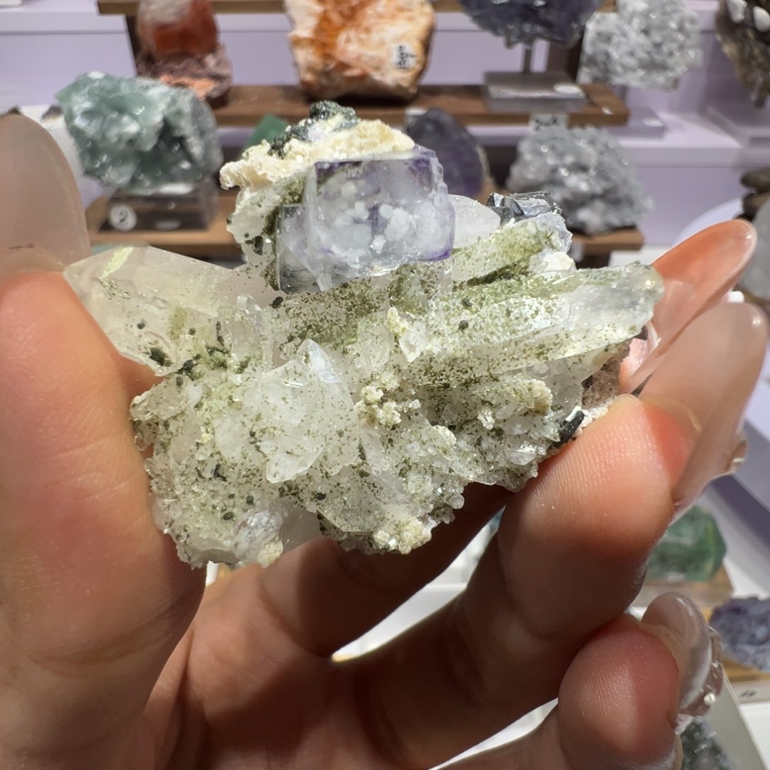 石材瑶岗仙萤石15