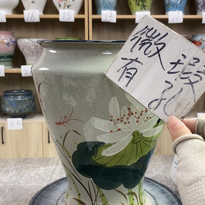 缸13xc景德镇陶瓷花盆