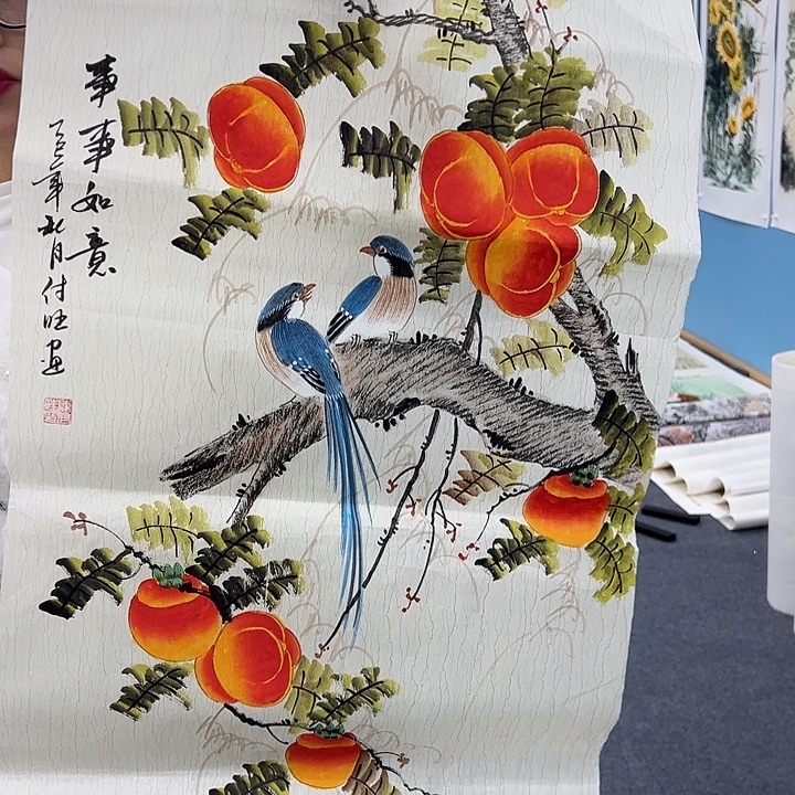 国画手绘国画作品