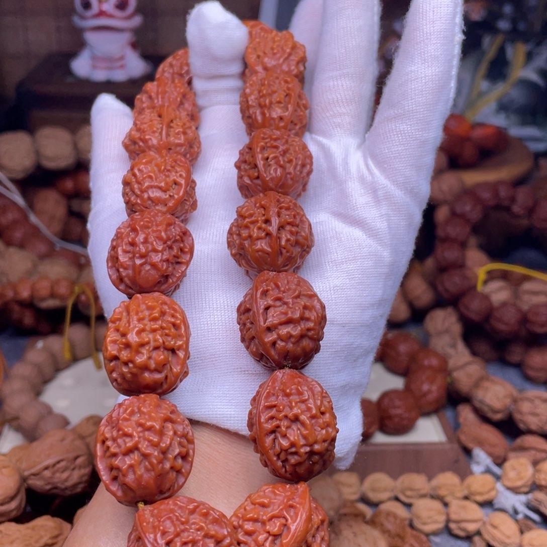 吊坠文玩核桃龙脊