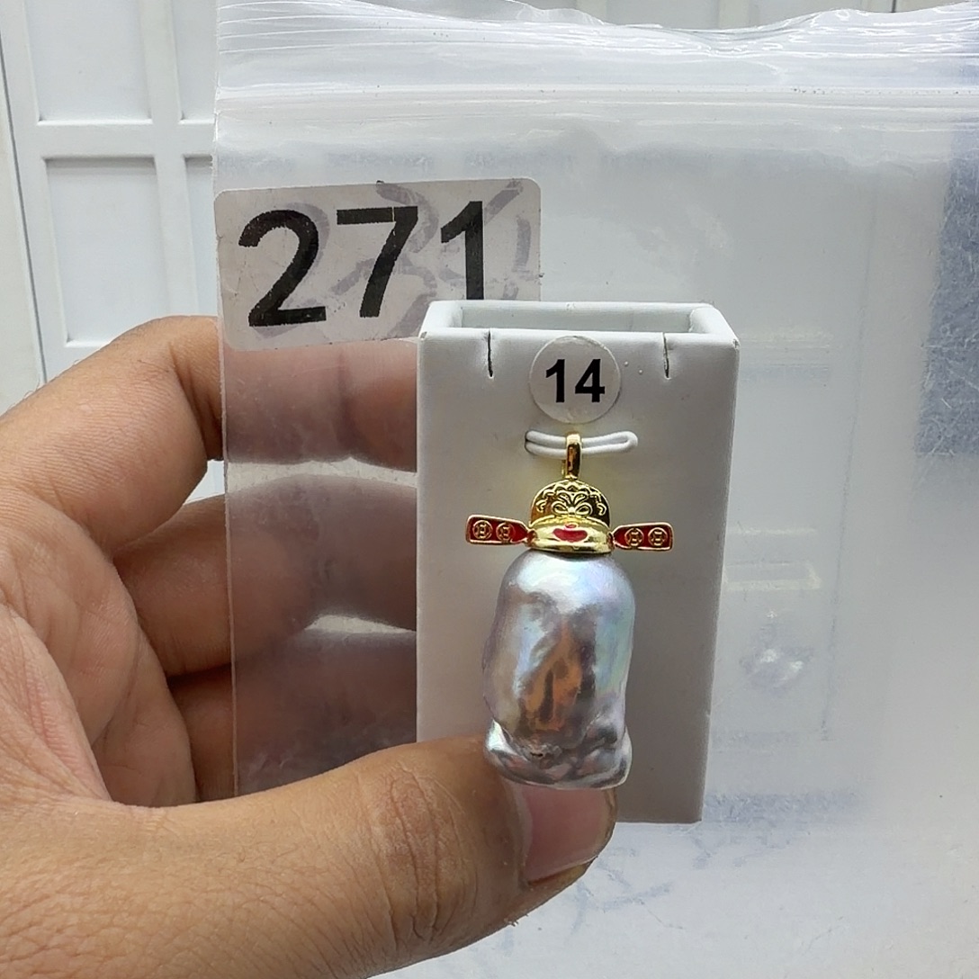 颈饰淡水珍珠合金