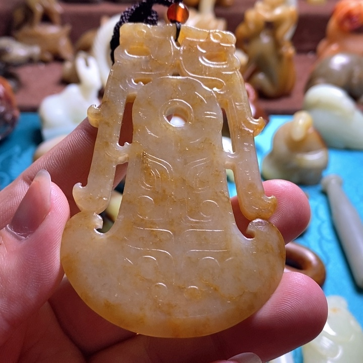 和田玉挂件未镶嵌