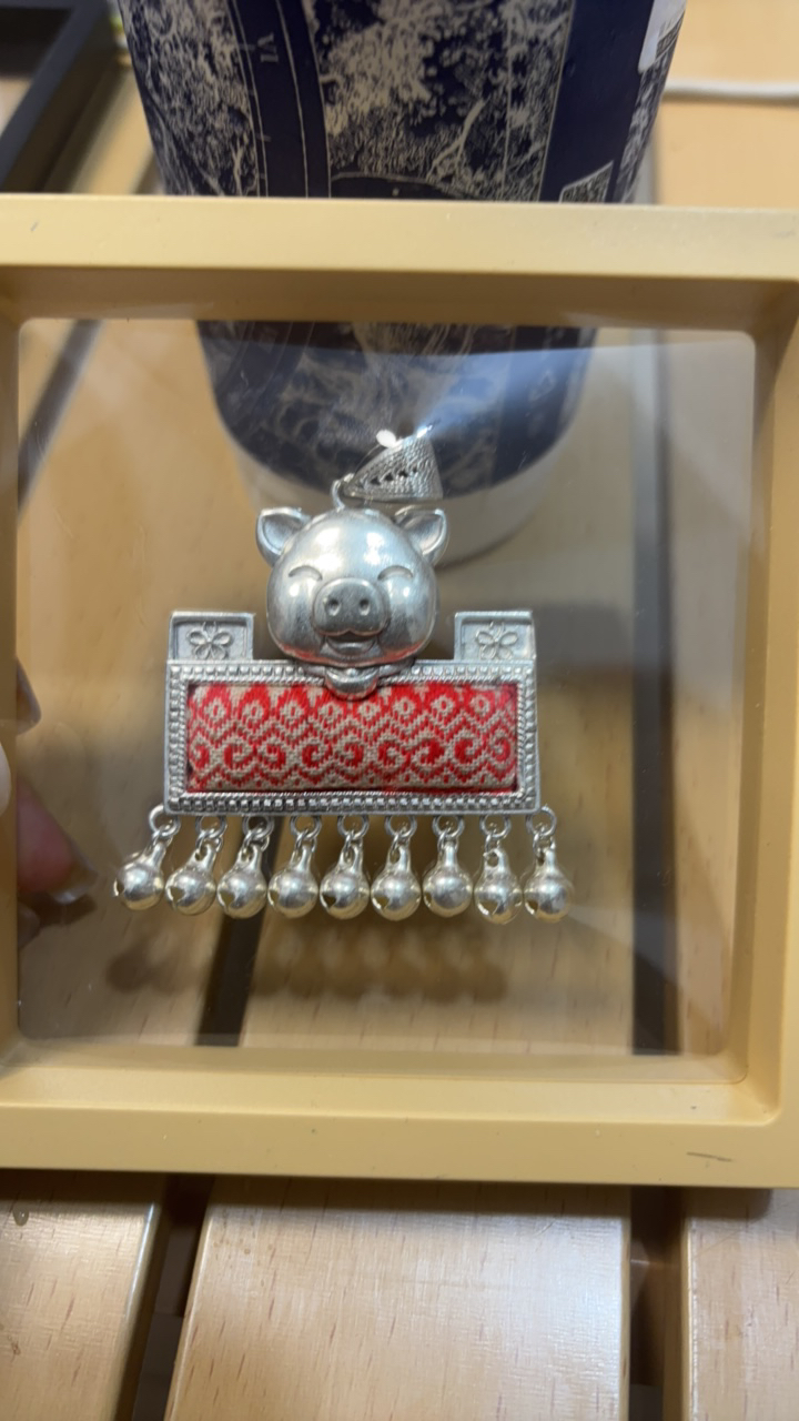 非金属布艺吊坠 十二生肖系列特色饰品苗族风格手工制作