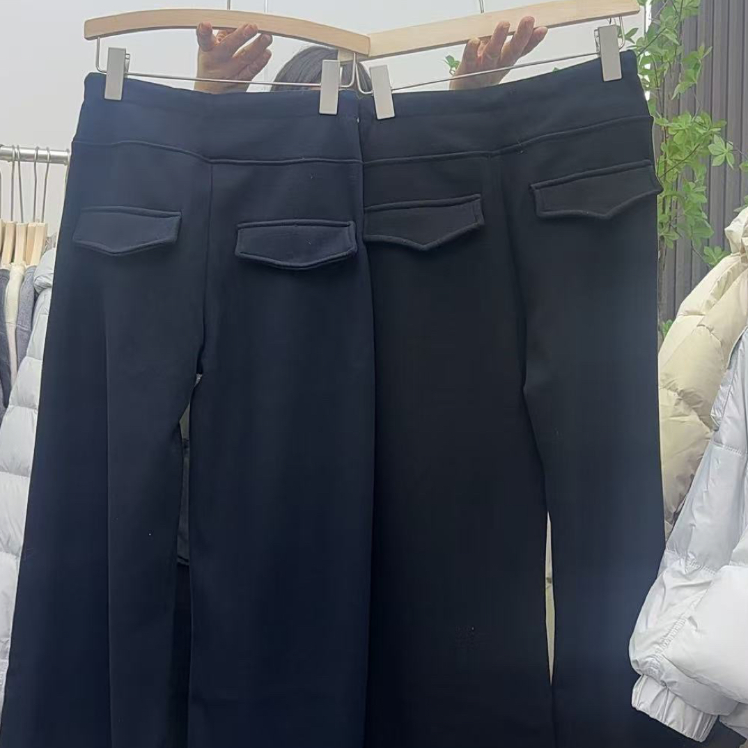 菲恬（蜜糖家7615加绒弯刀两穿卫裤）