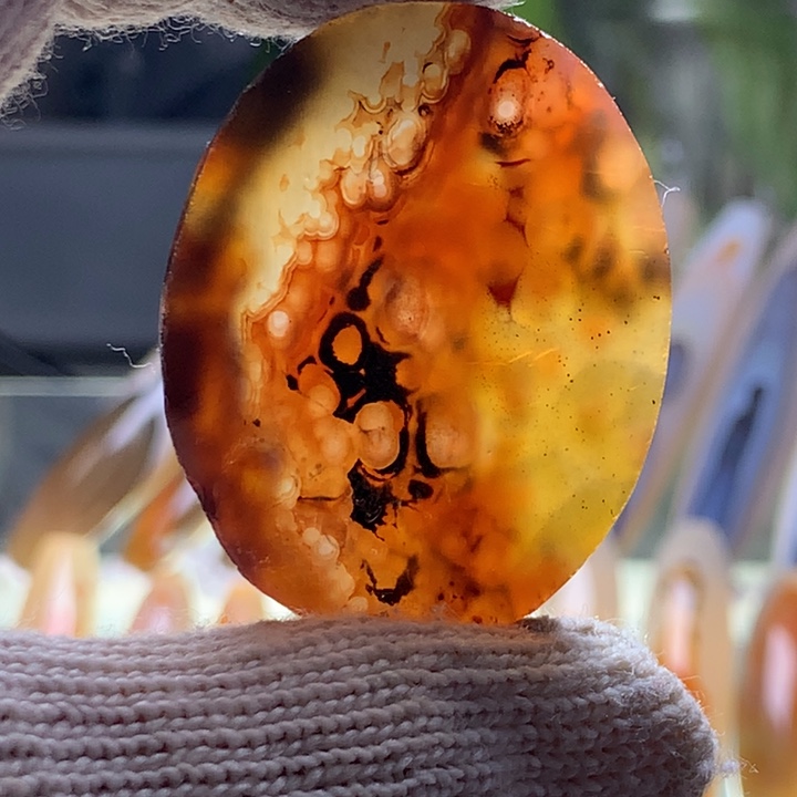 未镶嵌玛瑙/玉髓珠宝半成品226