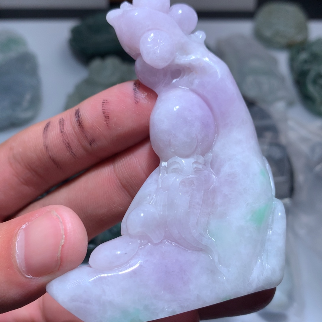 翡翠未镶嵌颈饰保真天然a货翡翠