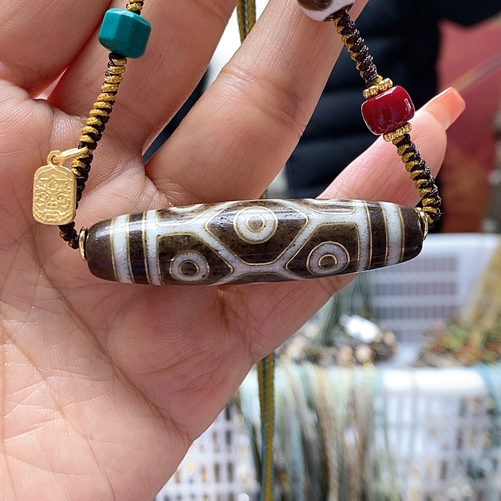 玛瑙/玉髓颈饰合金