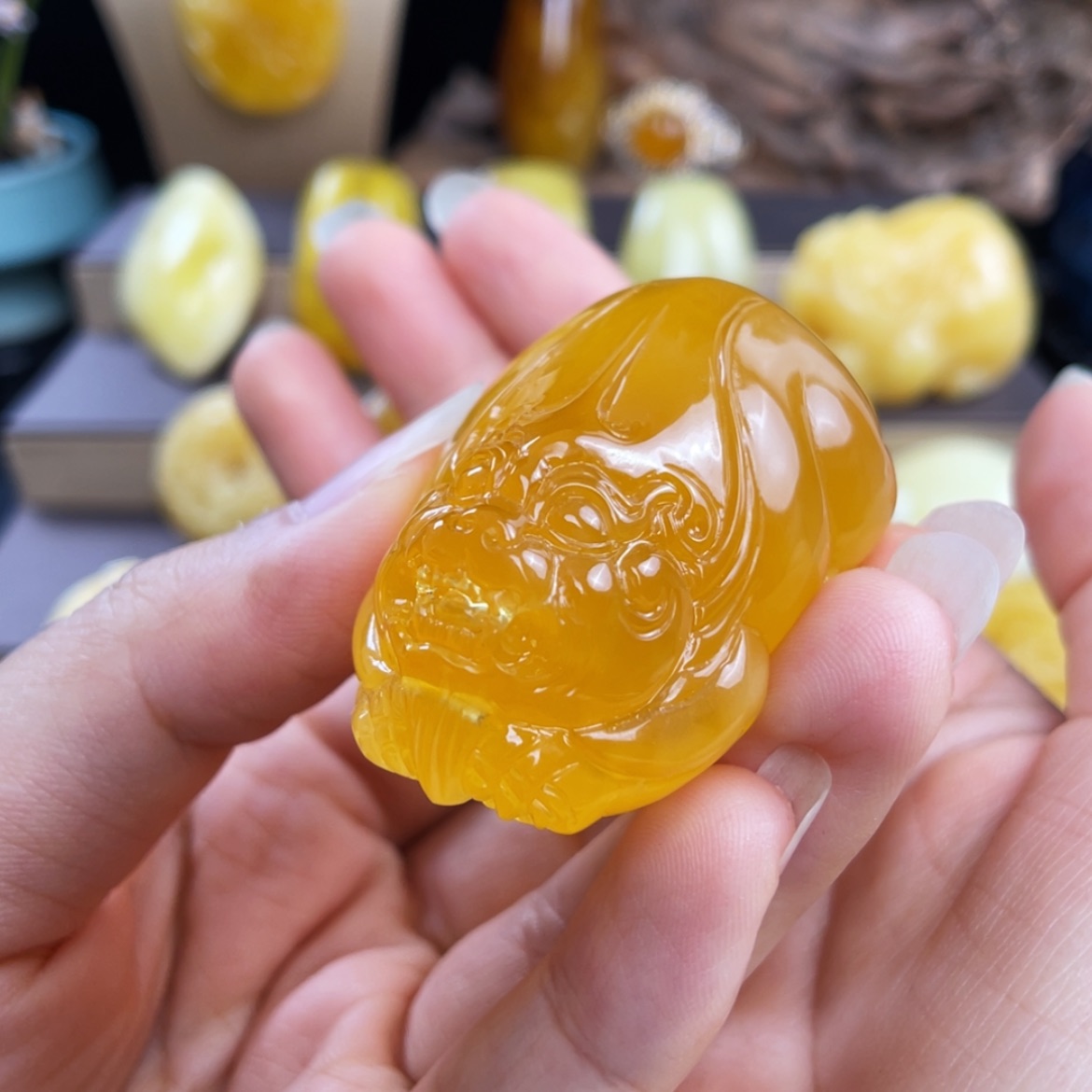 【闪购商品】琥珀珠宝奇石未镶嵌