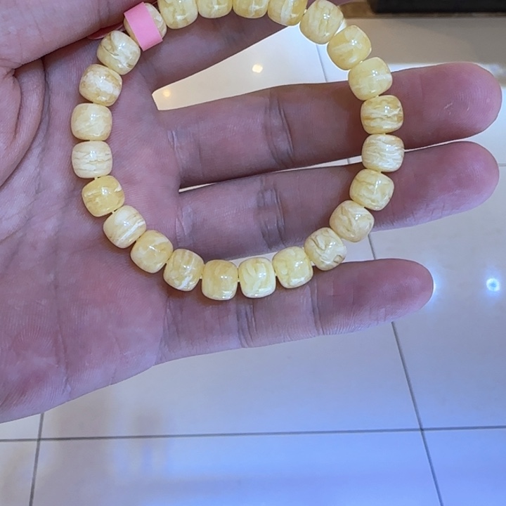手链琥珀未镶嵌蜜蜡