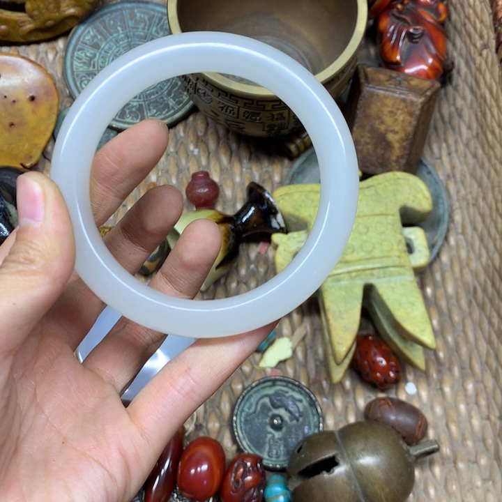 好***好琉璃手工艺品堂妹给他发来