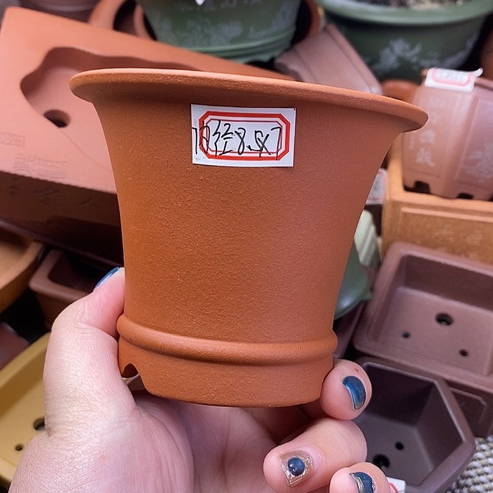 琉璃手工艺品宜兴紫砂精品花盆