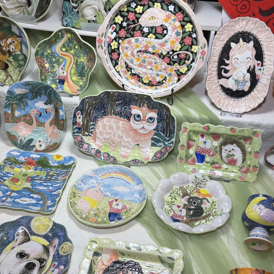 瓷片8819一起逛集市啦