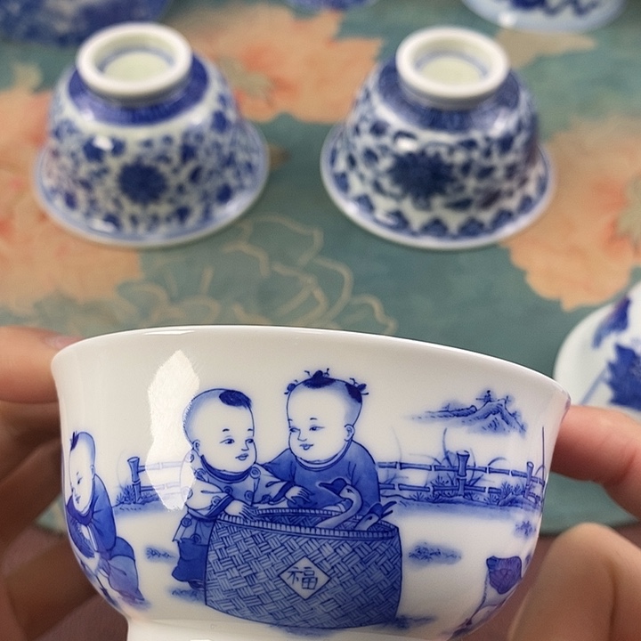 杯龍*者现代手工全手工全手绘茶具178888