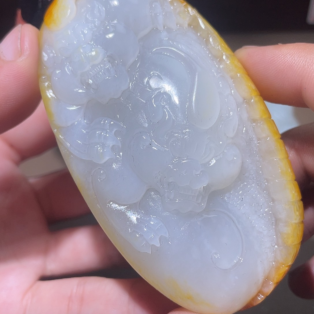 和田玉颈饰未镶嵌Z6