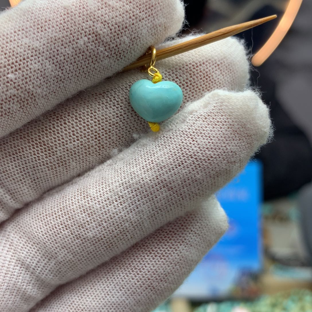 绿松石挂件未镶嵌