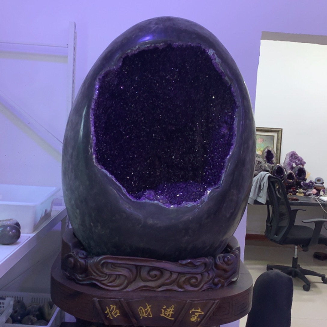 未镶嵌大型摆件（非配饰）紫晶