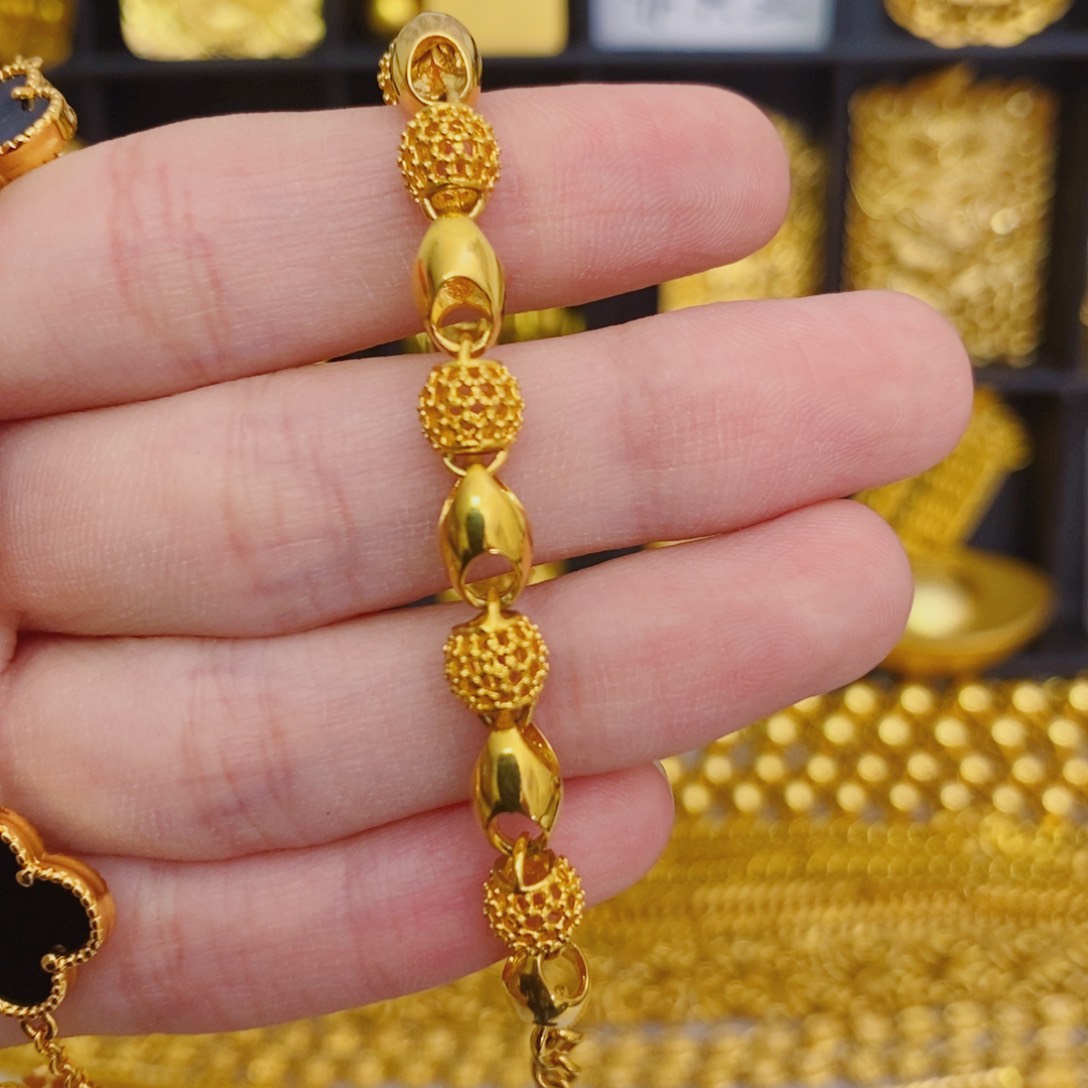 无合金玲珑精品手链