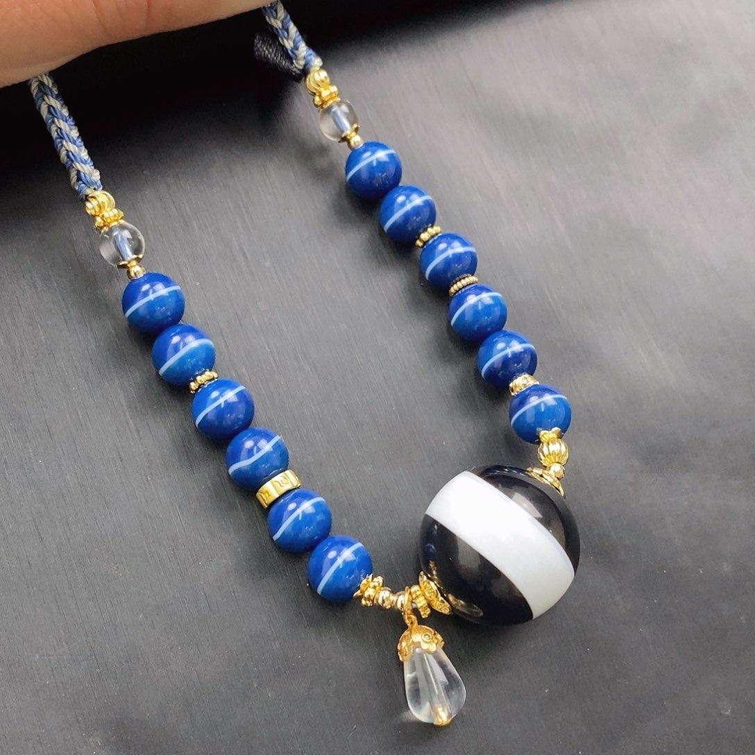 玛瑙/玉髓合金玛瑙项链