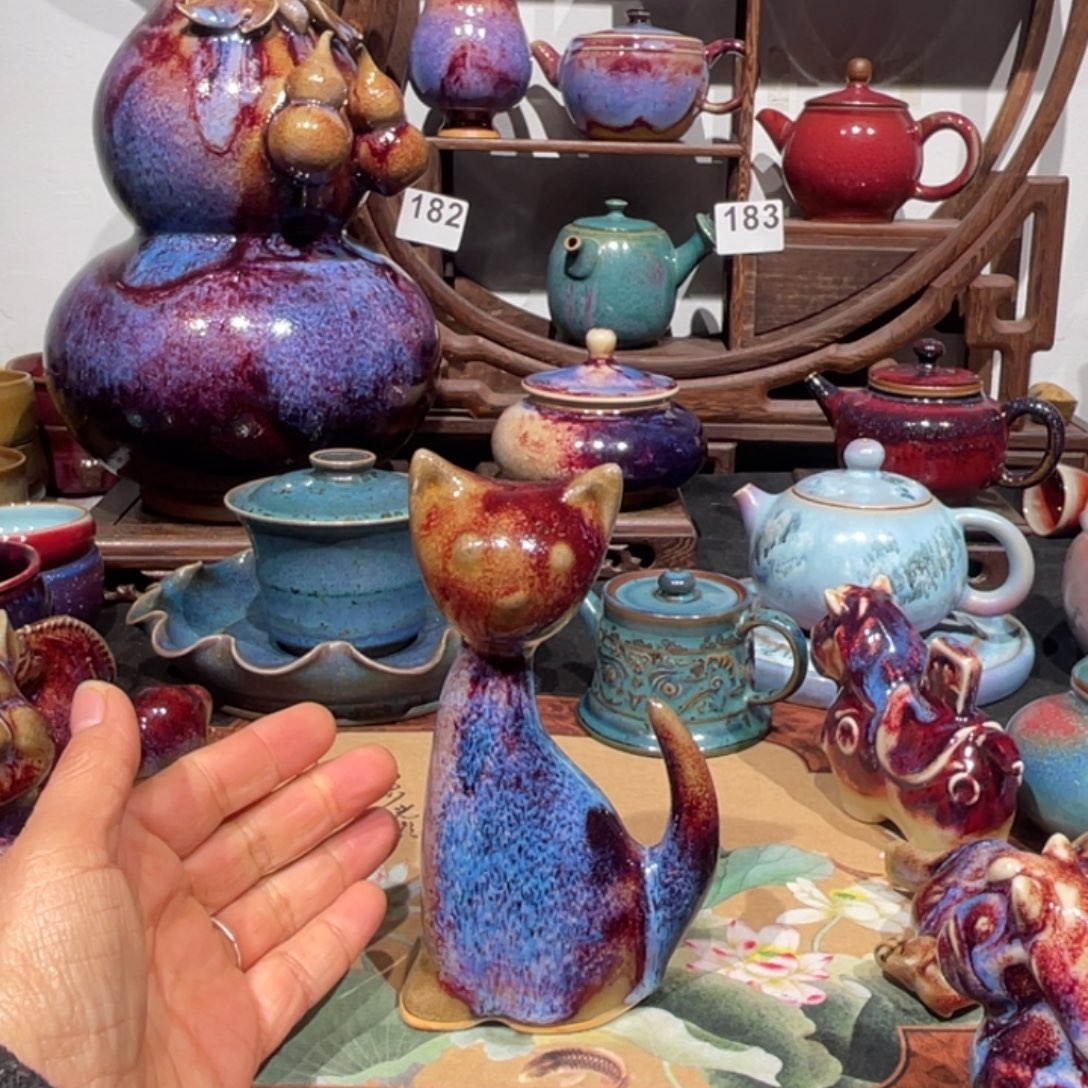 中国神后钧瓷茶宠