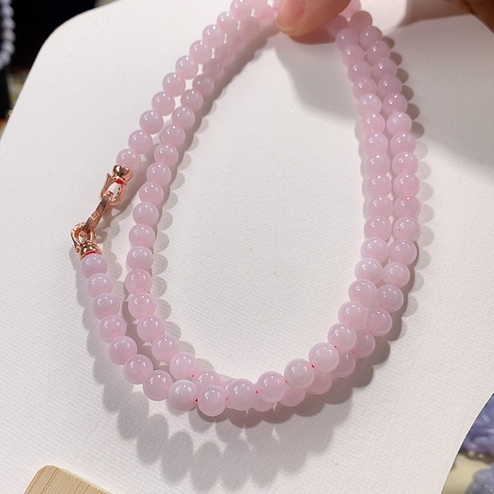 翡翠未镶嵌颈饰翡翠项链