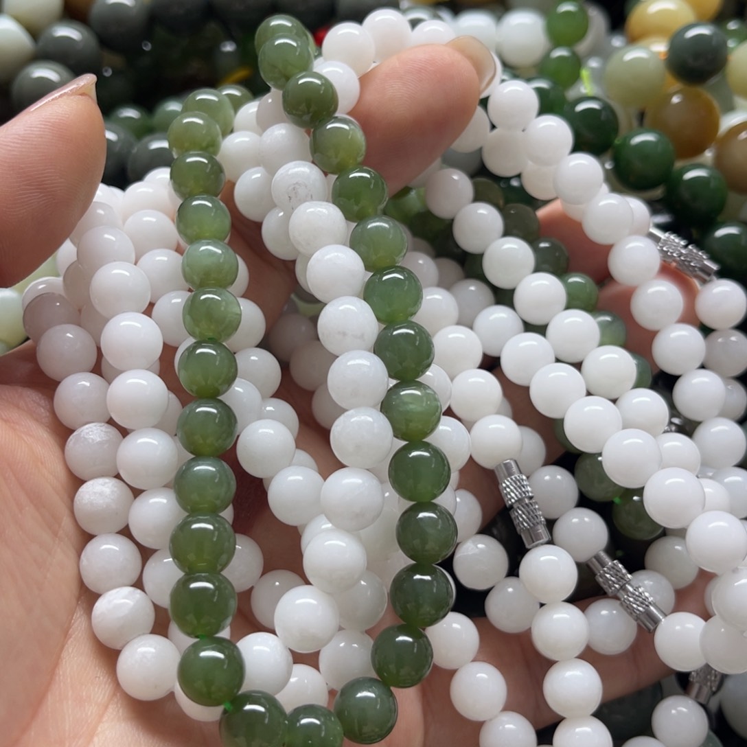 和田玉手链未镶嵌