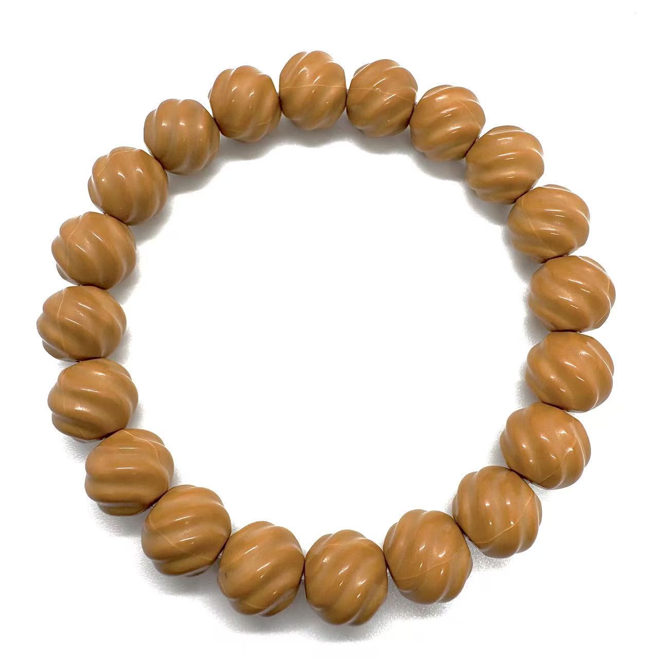 【浅棠 全品扭转乾坤】无瑕疵猴头毕业级精工雕刻核桃文玩手串