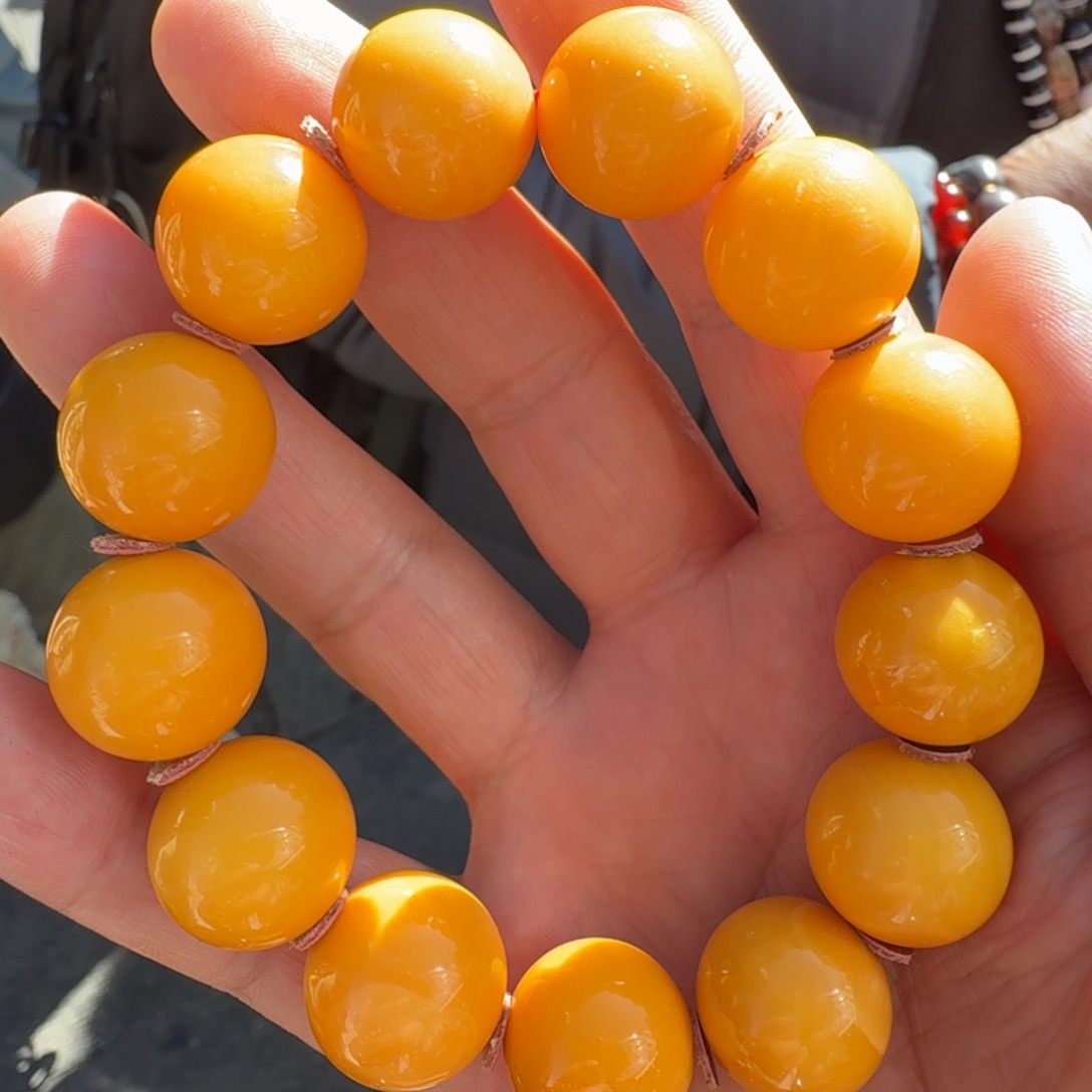 风***事蜜蜡未镶嵌颈饰藏传精品蜜蜡吊坠