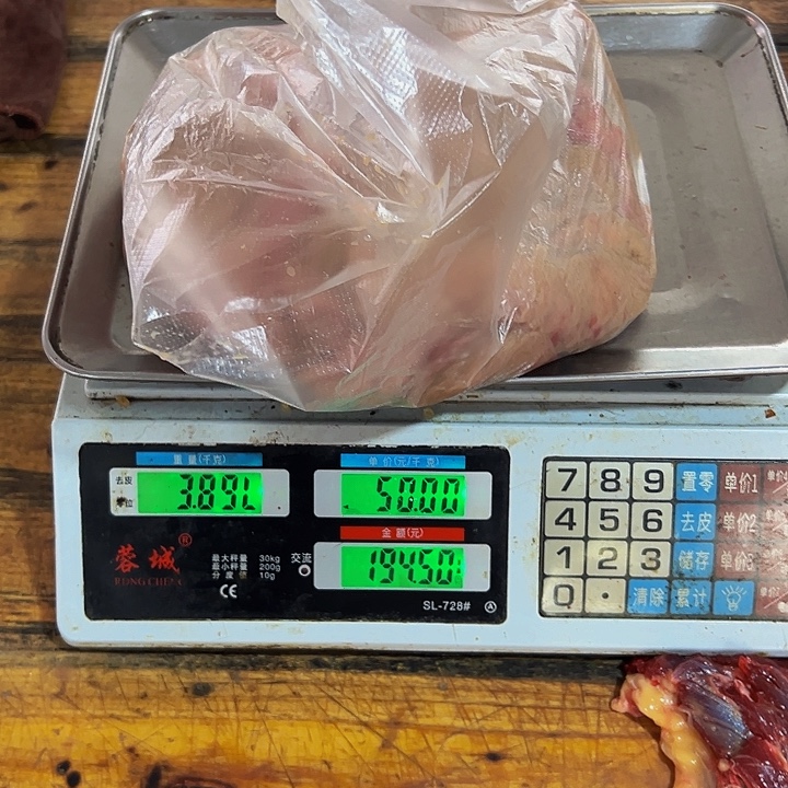 广西土耕马马肉中国大陆