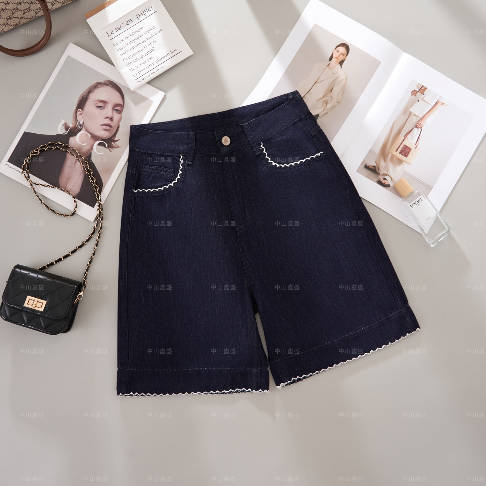 【现货+运费险】莱赛尔天丝夏季薄款大码显瘦高腰A字版型短裤女