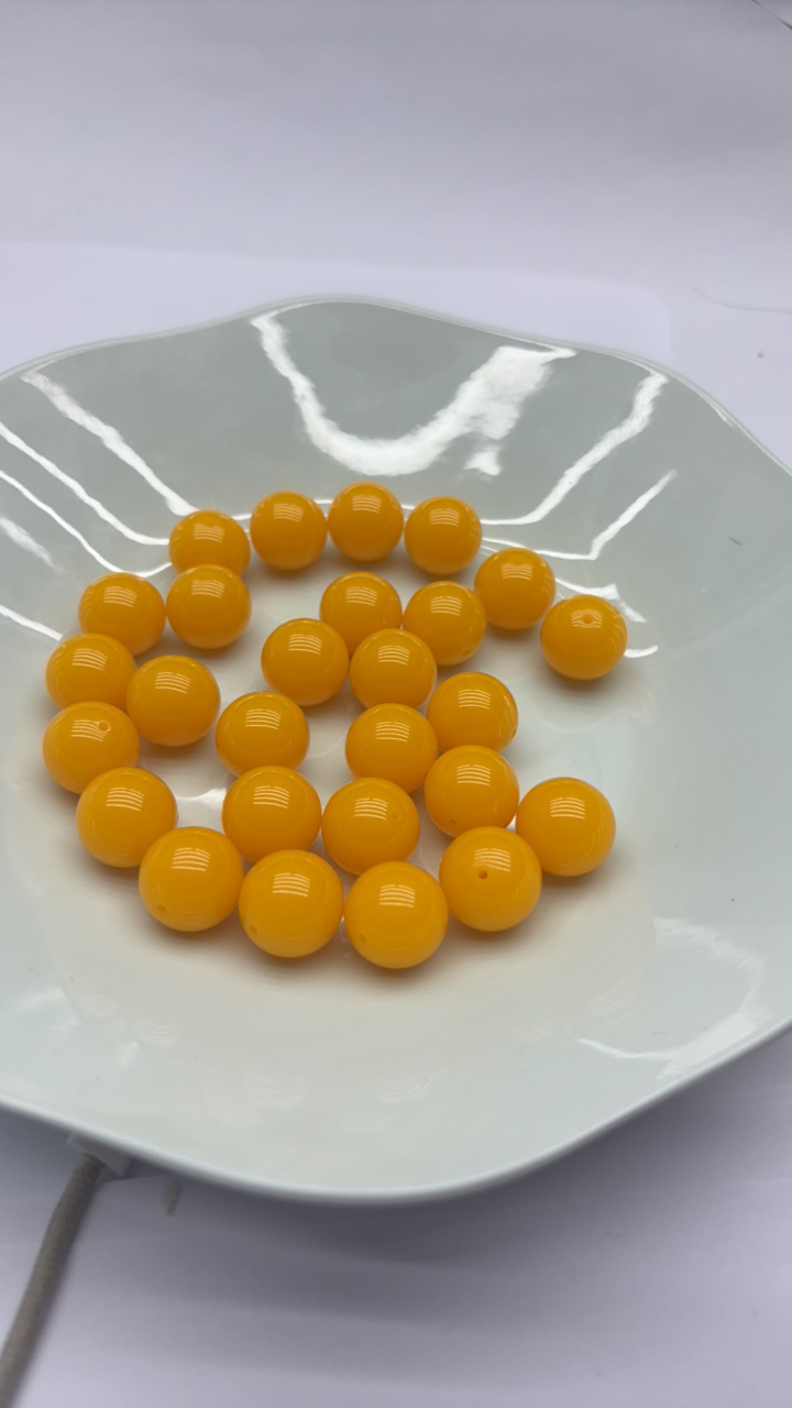 C106琥珀蜜蜡16mm单珠