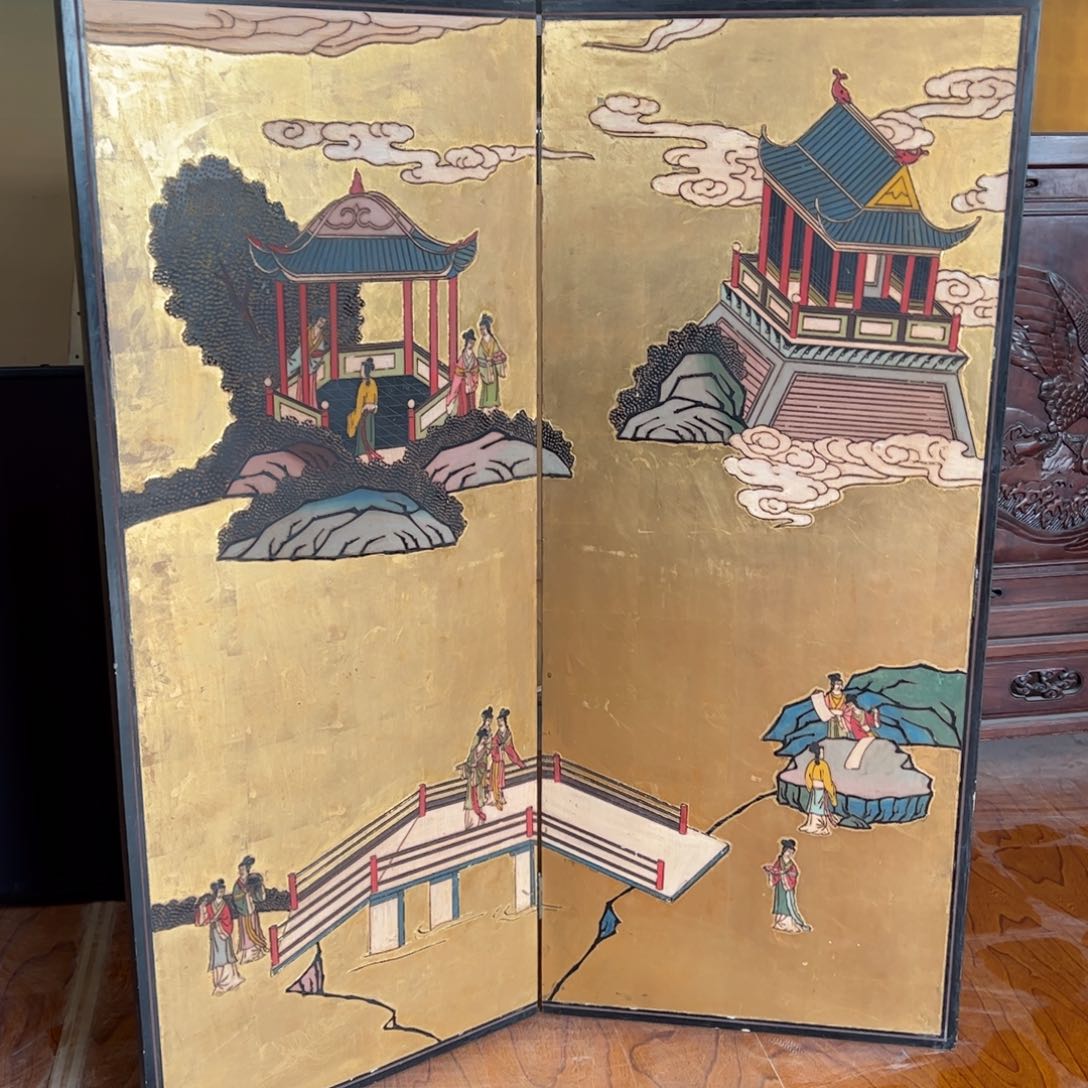 绘画热门火爆屏风框画
