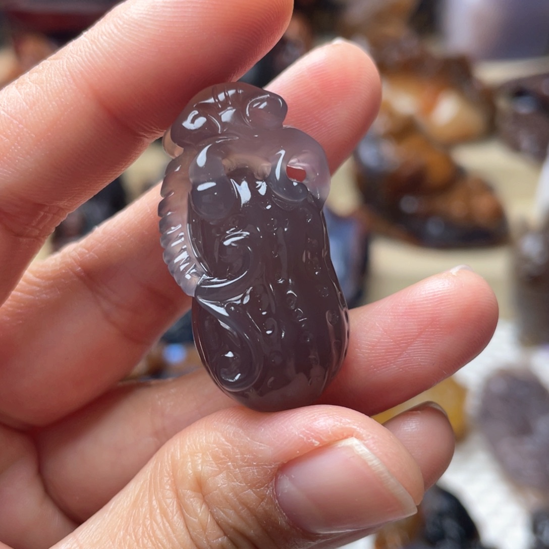 玛瑙/玉髓玛瑙未镶嵌原**林