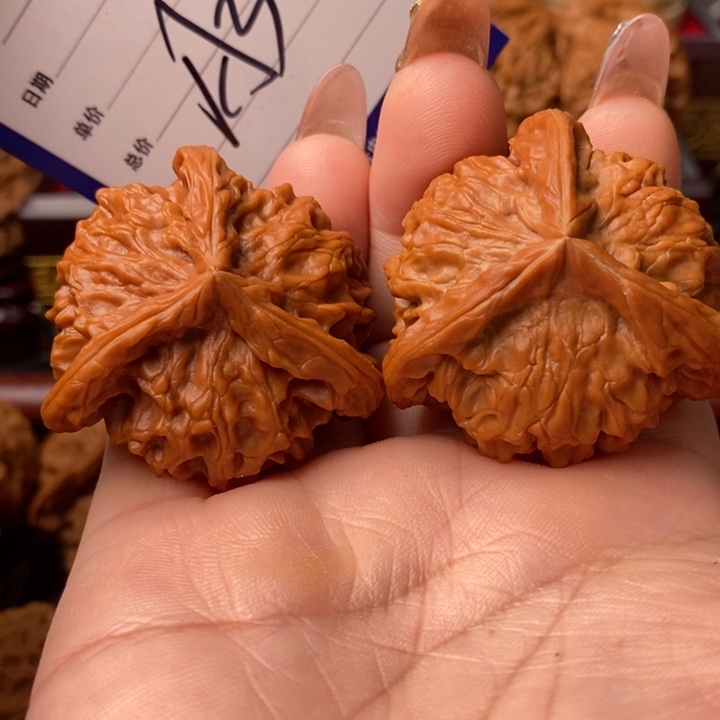 把件桃核全品大正奔三棱