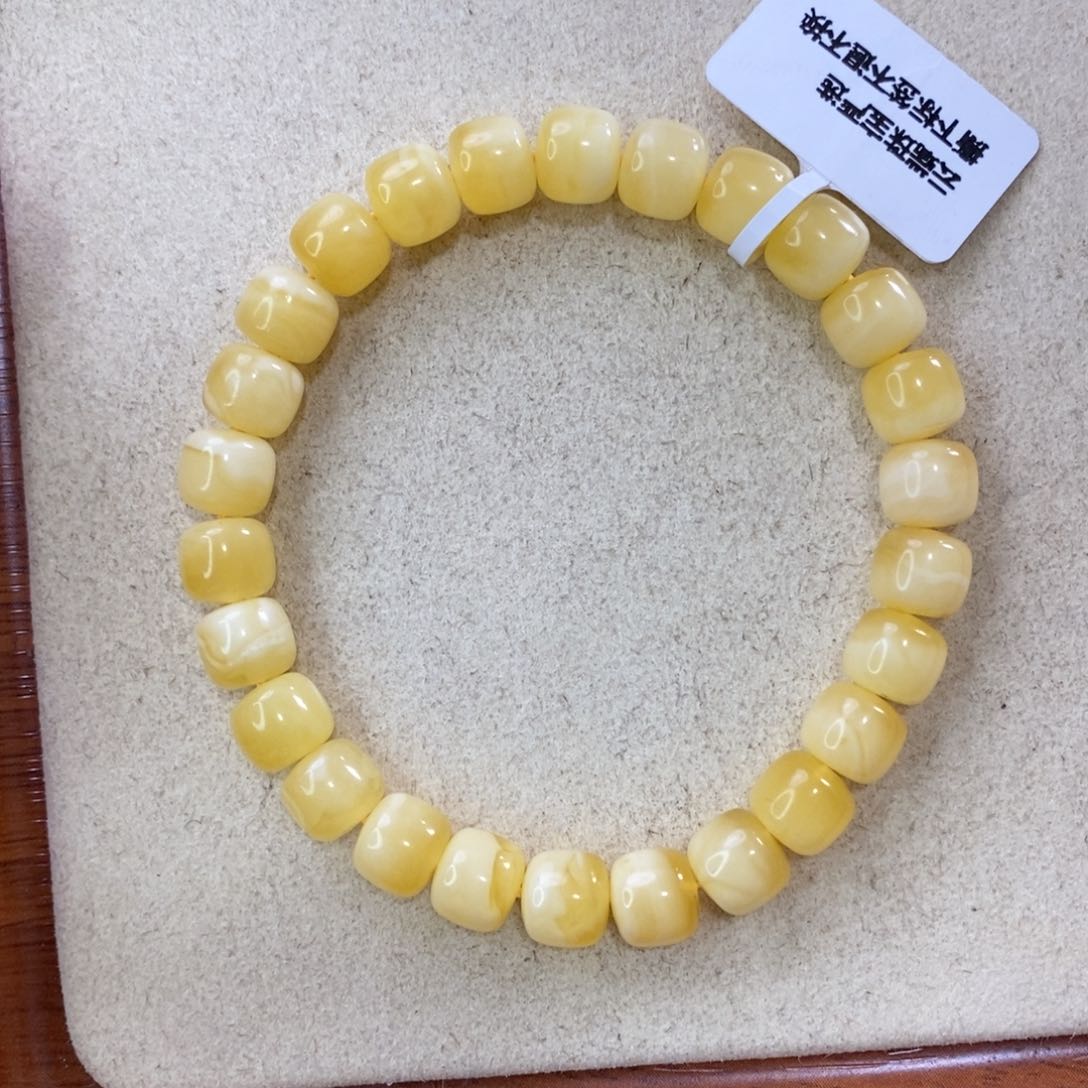 蜜蜡珠宝奇石未镶嵌8.5mm