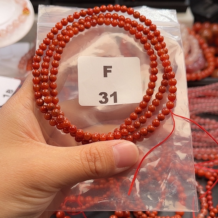 南红玛瑙未镶嵌多样性发货默认微瑕称重4mm