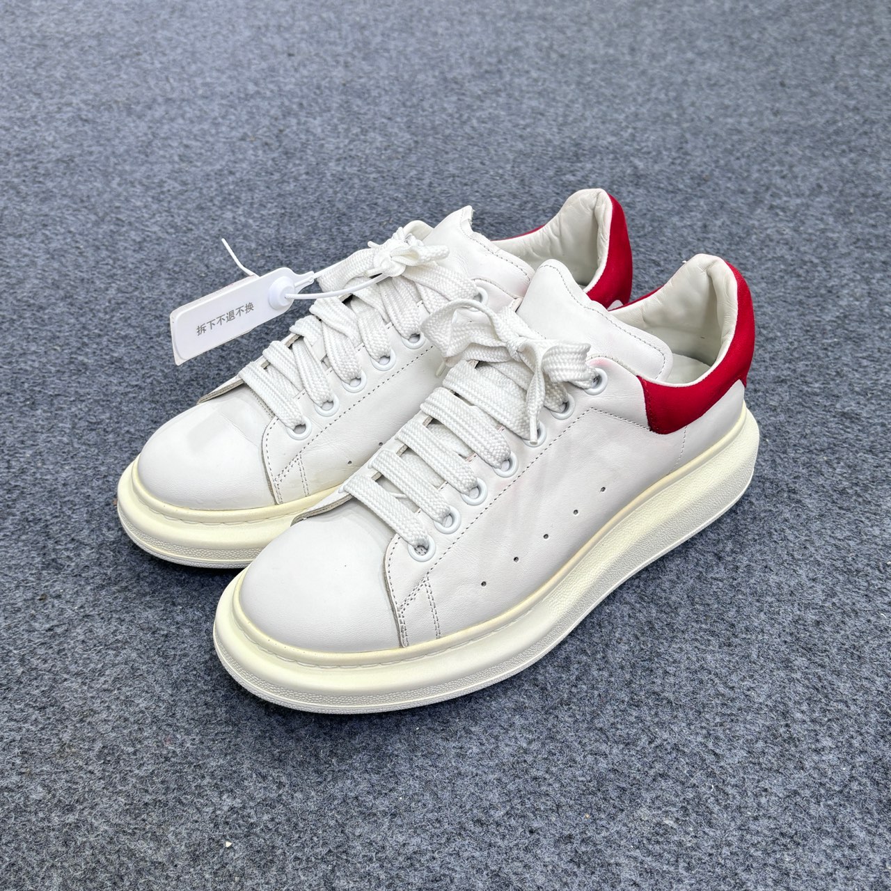 95新 maje 麦昆红尾 41码 XX0105