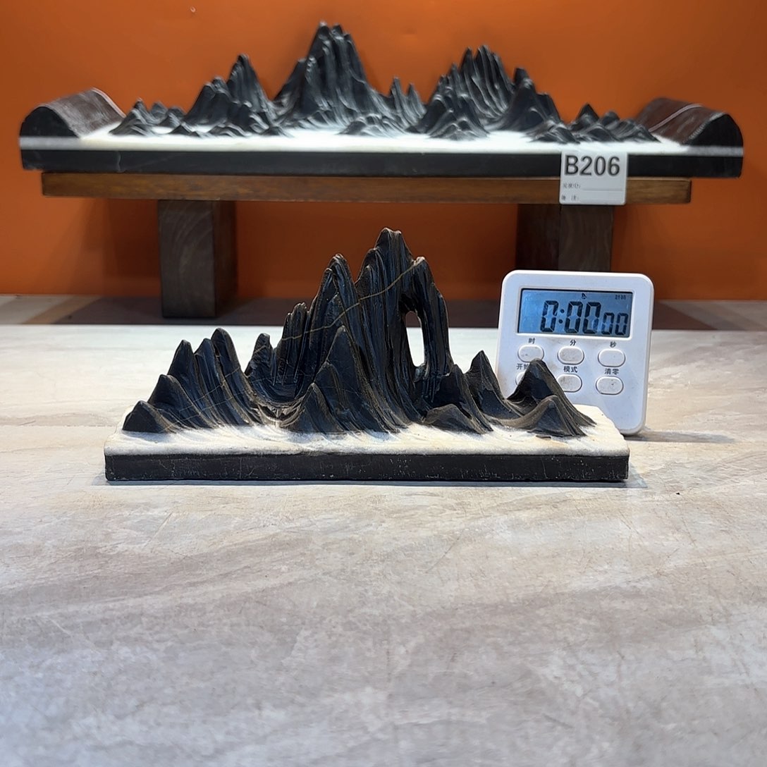 摆件失*灵璧石奇石摆件 