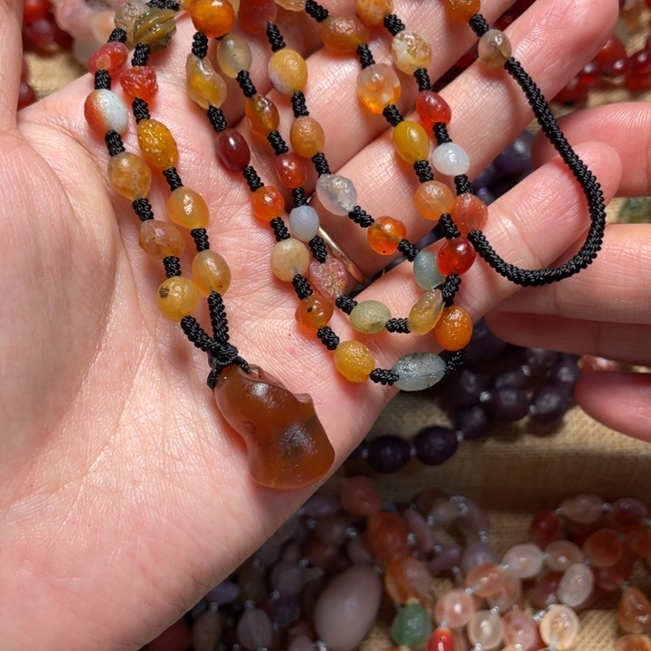 玛瑙/玉髓合金手链