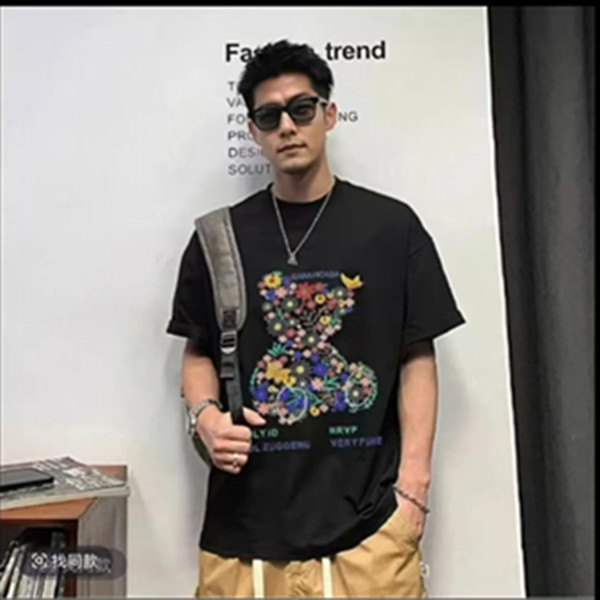 【一折粉丝福利】潮牌短袖T恤时尚休闲夏季男女同款