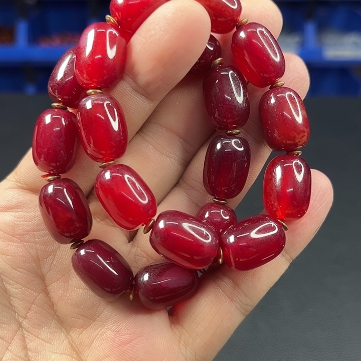 玛瑙未镶嵌手链T13三姑娘多样发其一