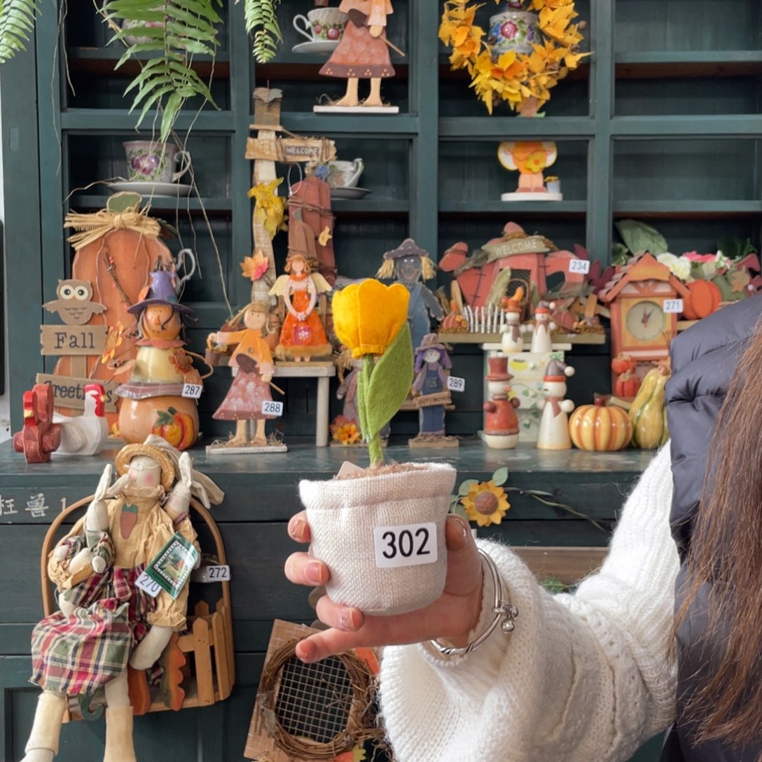 木质圣诞月福老货玩具默认微损