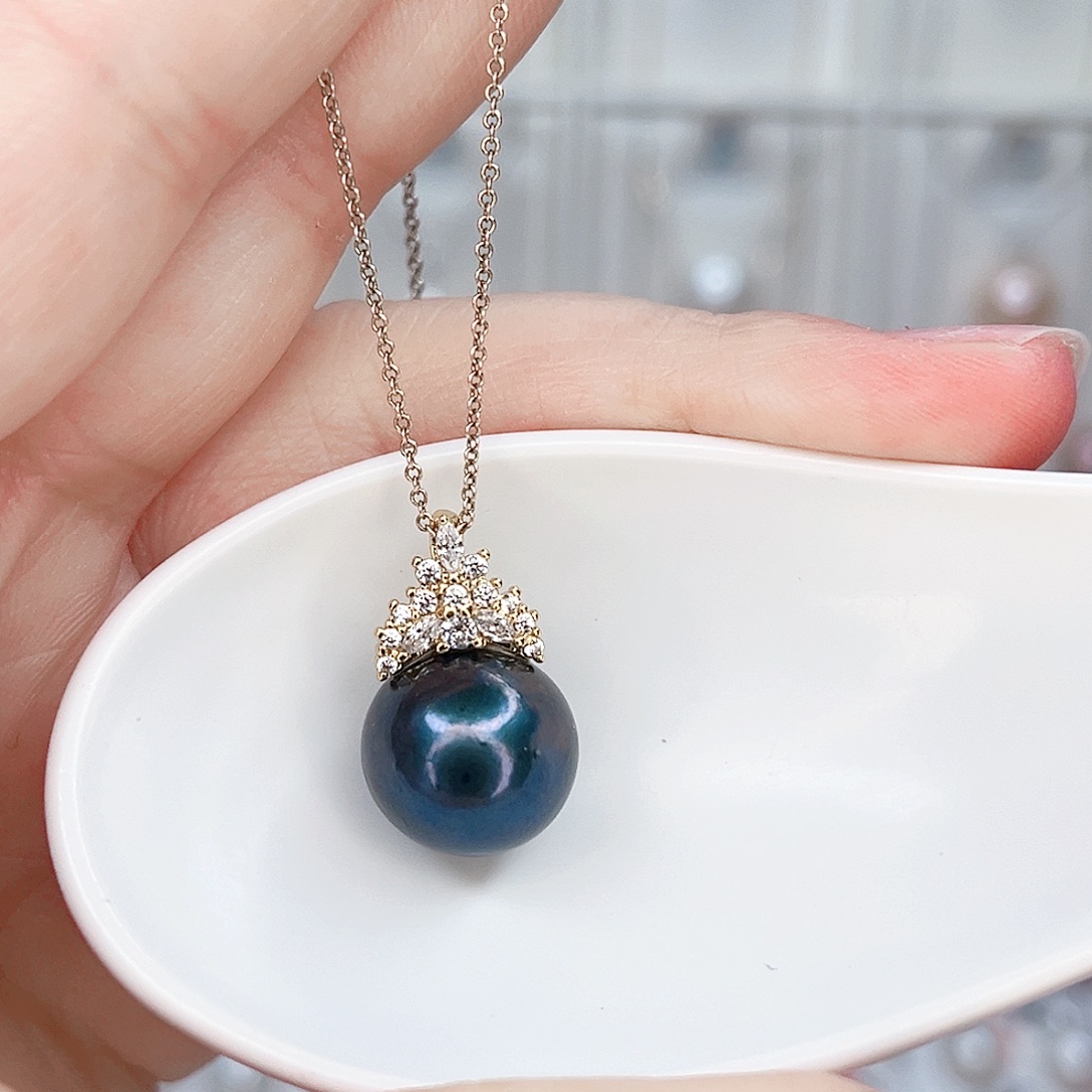 吊坠(赠链)合金淡水珍珠