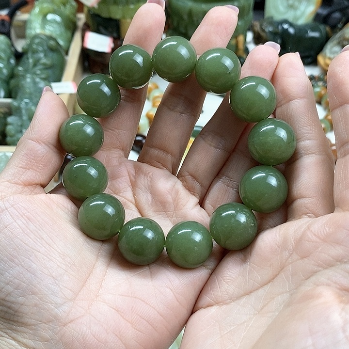 未镶嵌手链和田玉用****1