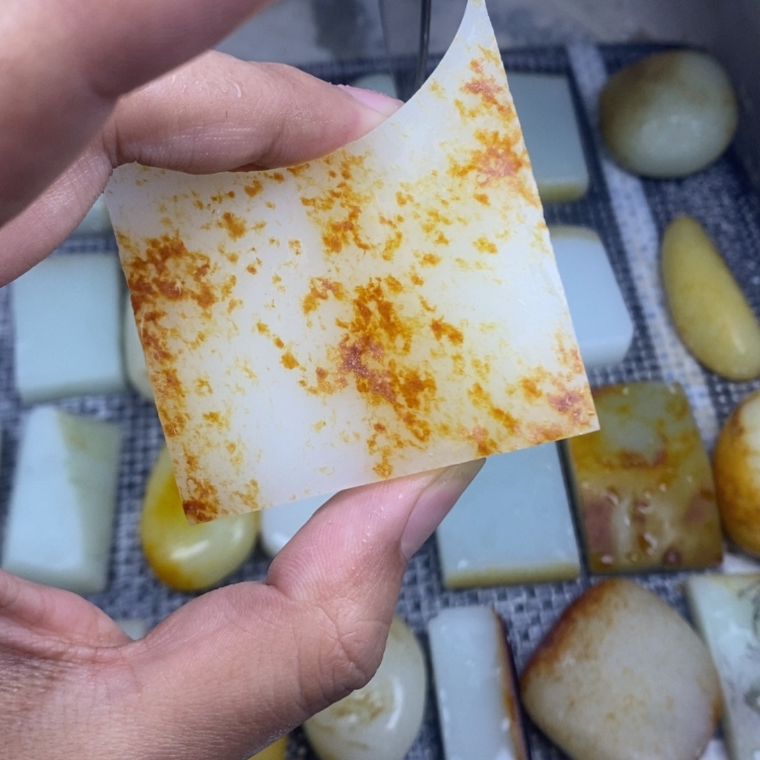 喜***食定制和田玉未镶嵌定制