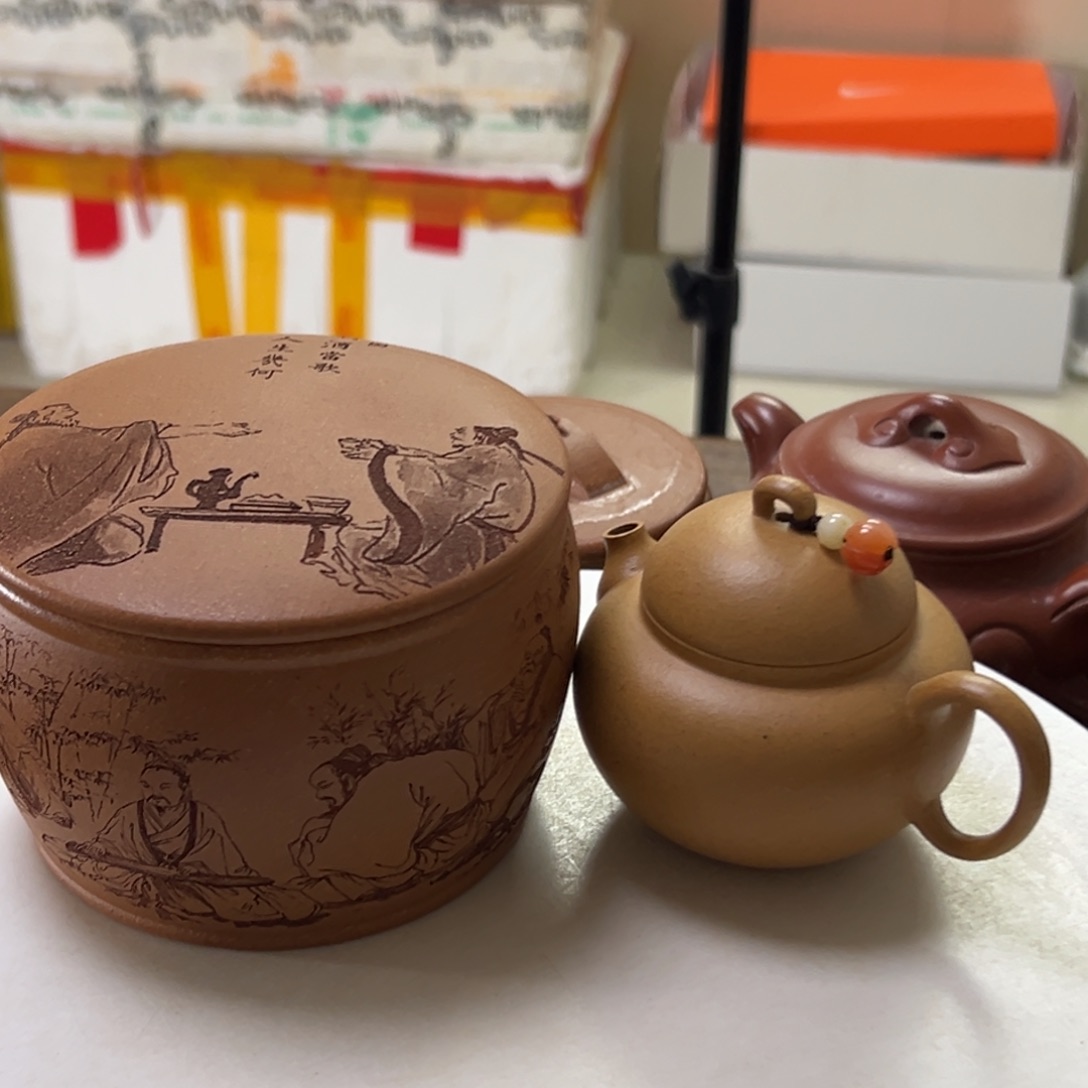 紫砂茶壶老段泥欢喜150